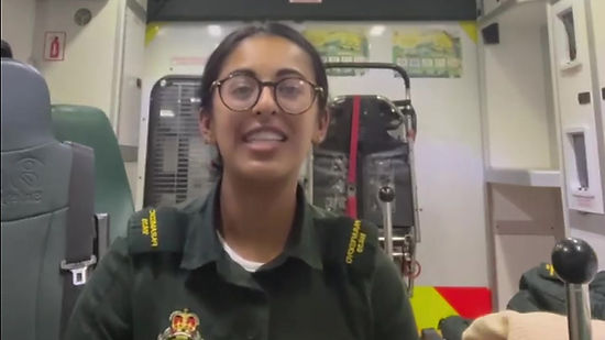 Amaani Saar - Paramedic based at Cardiff Ambulance Station
